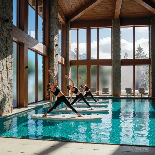 Modern flats in Noida with sports and fitness amenities at County Group